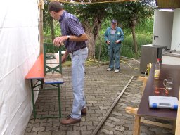 Aufbau Seefest 2008
